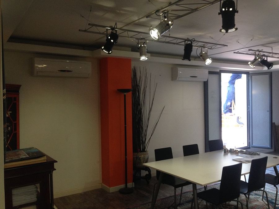 Aire acondicionado en oficinas