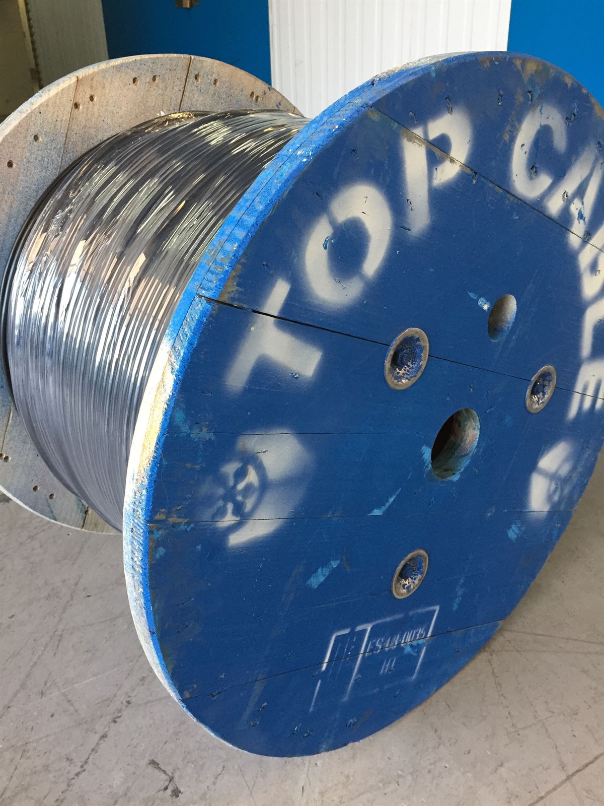 Bobina de cable eléctrico