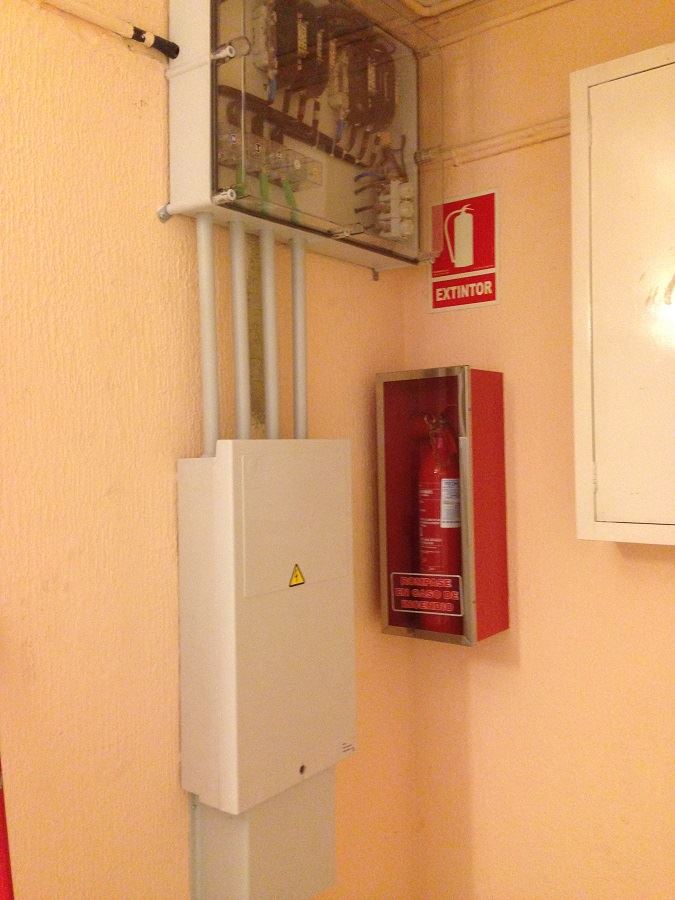 Centralización de contadores en edificio